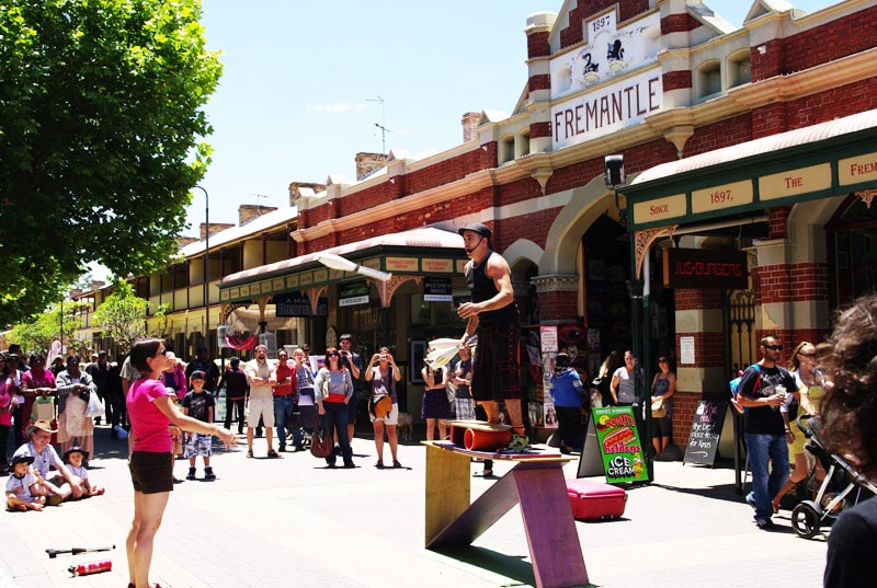 Fremantle Market and Cappuccino Strip