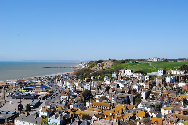 Hastings from East Hill