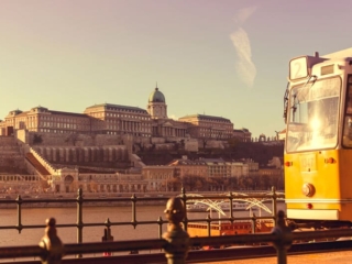 The Castle District in Buda The Castle District in Buda