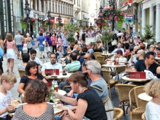 An excellent shopping experience in Vaci Street An excellent shopping experience in Vaci Street